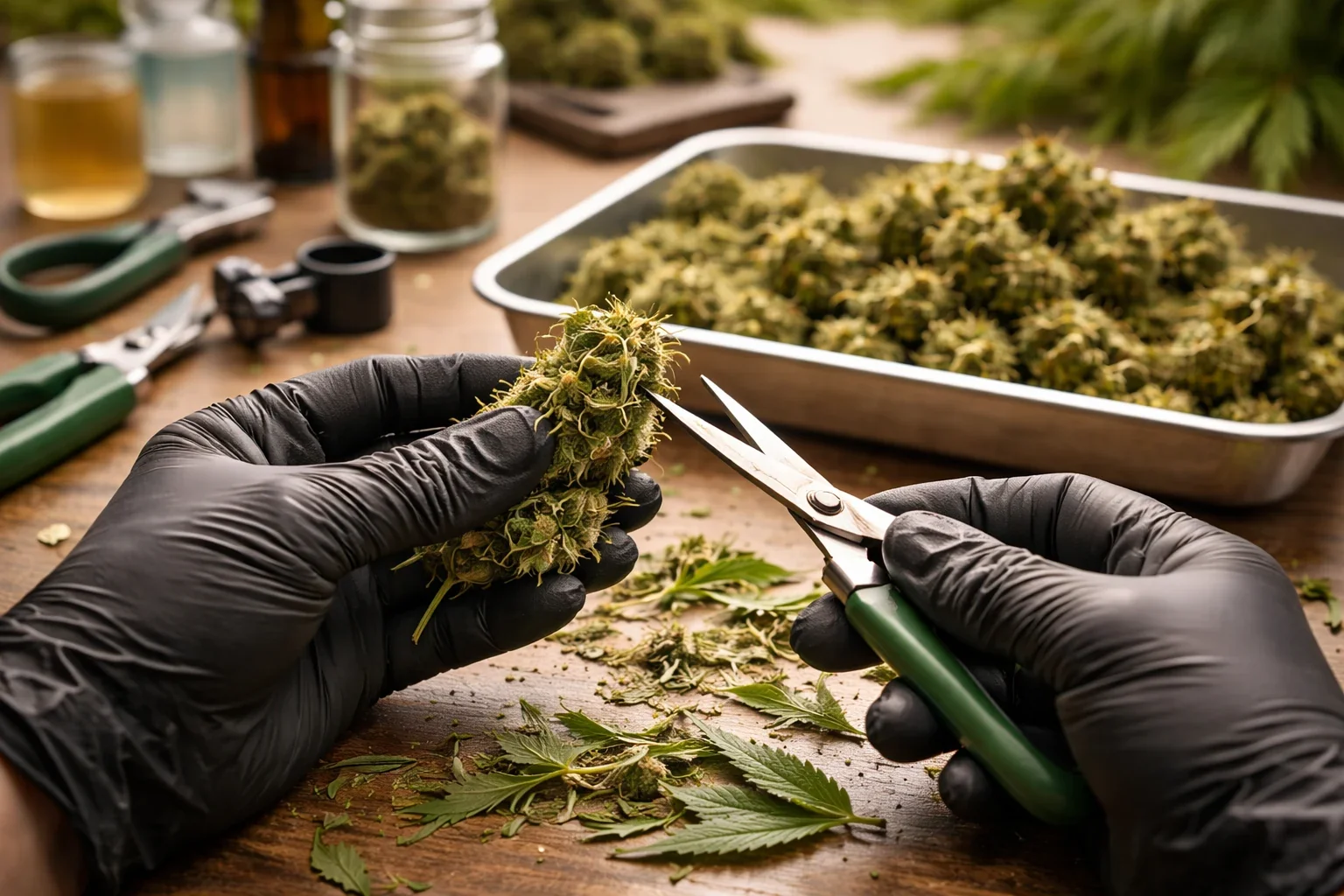 How to Trim Cannabis Properly: A Beginner’s Guide to Better Buds
